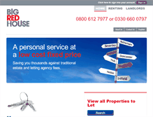 Tablet Screenshot of mybigredhouse.co.uk